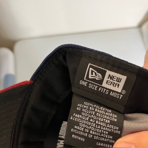 PXG Hat Mens One Size Fits Most Strap Back Blue Red Logo Parsons NEW - Picture 6 of 6